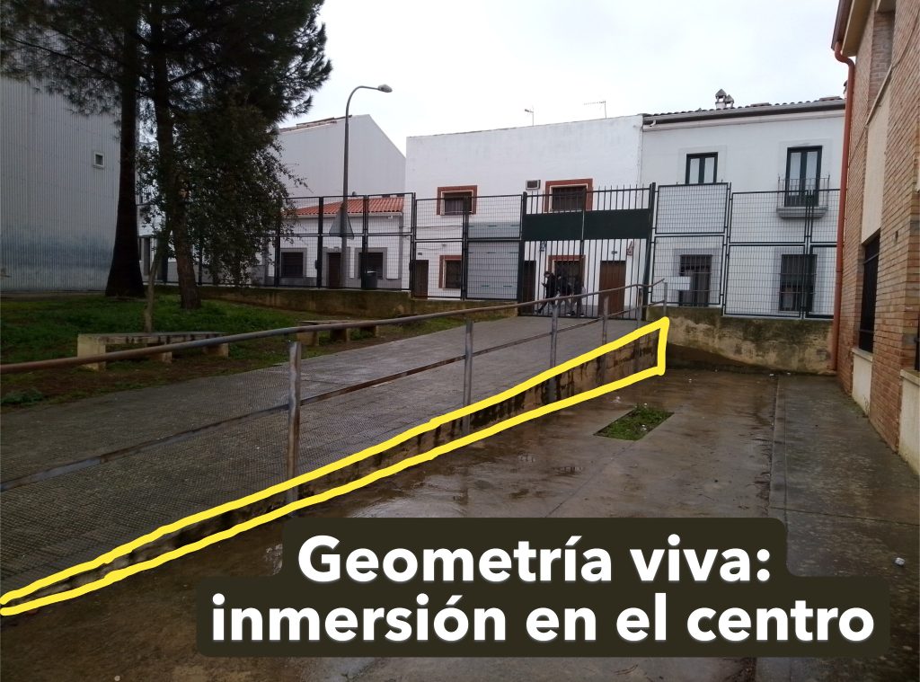 Geometría viva: Inmersión en el centro