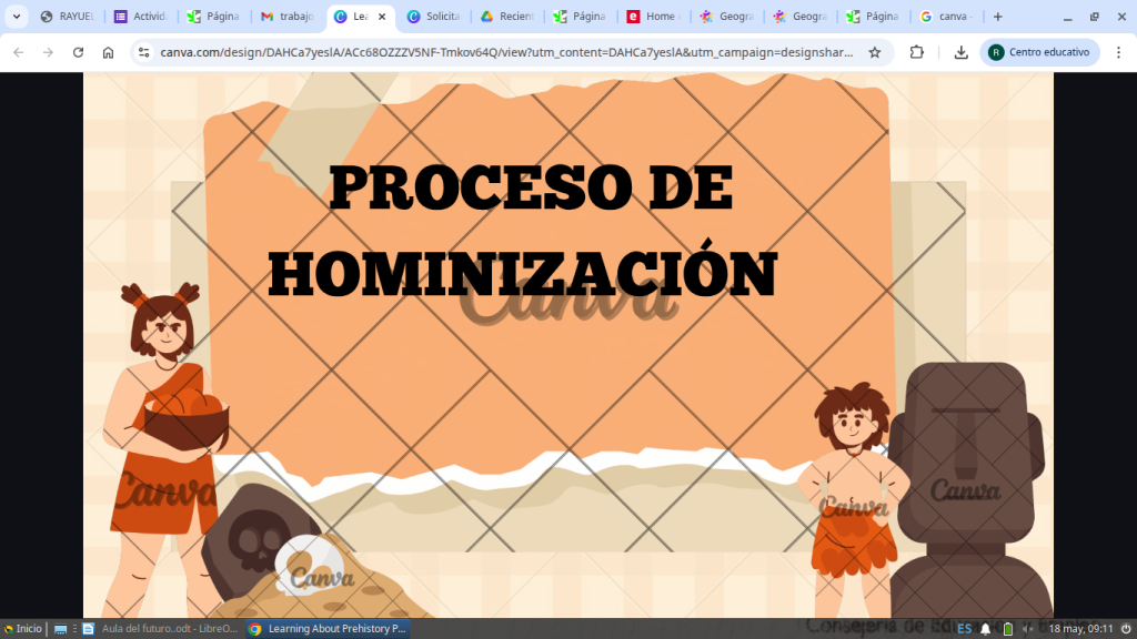 El proceso de hominización